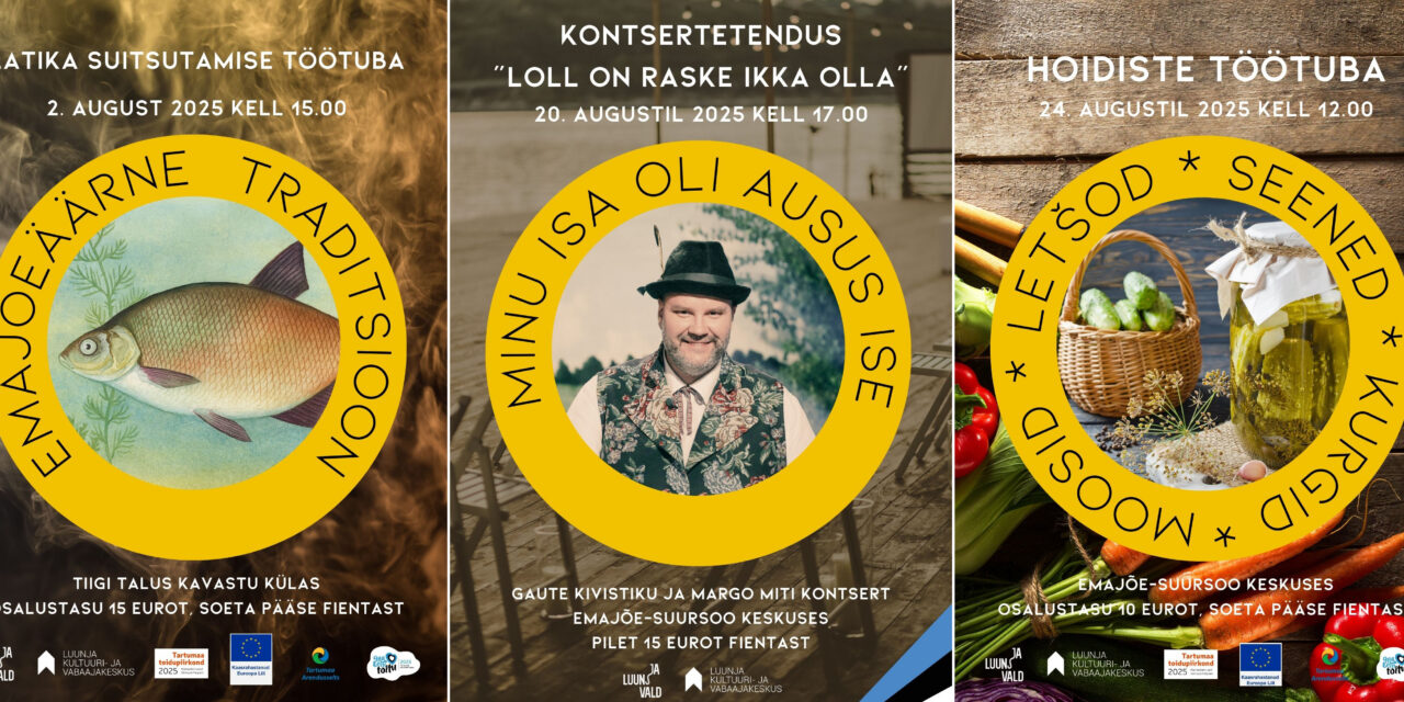 Augusti kuu Emajõe-Suursoo keskuses