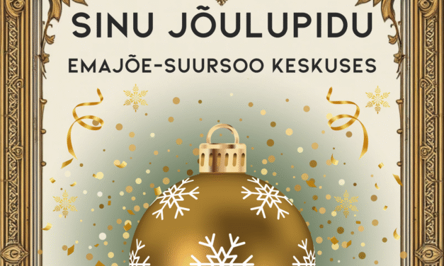 Korralda jõulupidu Emajõe-Suursoo Keskuses